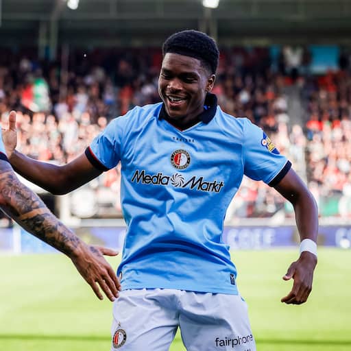 Illustratie bij: Debutant Schaken (17) pakt Eredivisie-record met prachtgoal bij zege Feyenoord