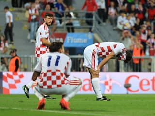 Bondscoach Kroatië zegt sorry voor recordnederlaag: 'Gebeurt zelfs Estland niet'