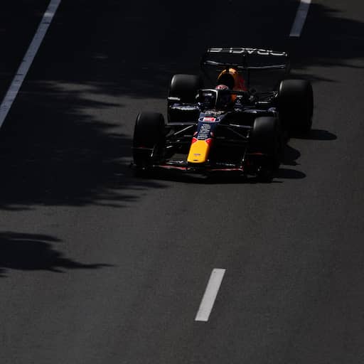 Illustratie bij: Verstappen lijkt kans te maken op pole in Bakoe na snelste tijd in derde training