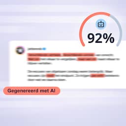 AI-checkers beoordelen teksten op menselijkheid: 'Goed voor de discussie'