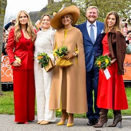Dit droegen Máxima, Willem-Alexander en de prinsessen op Koningsdag