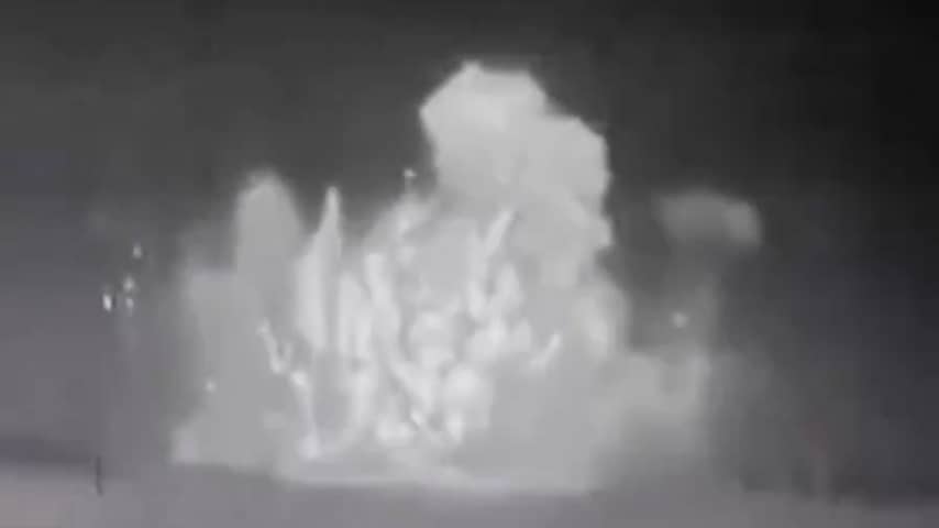 Onbevestigde beelden zouden aanval op Russisch marineschip tonen
