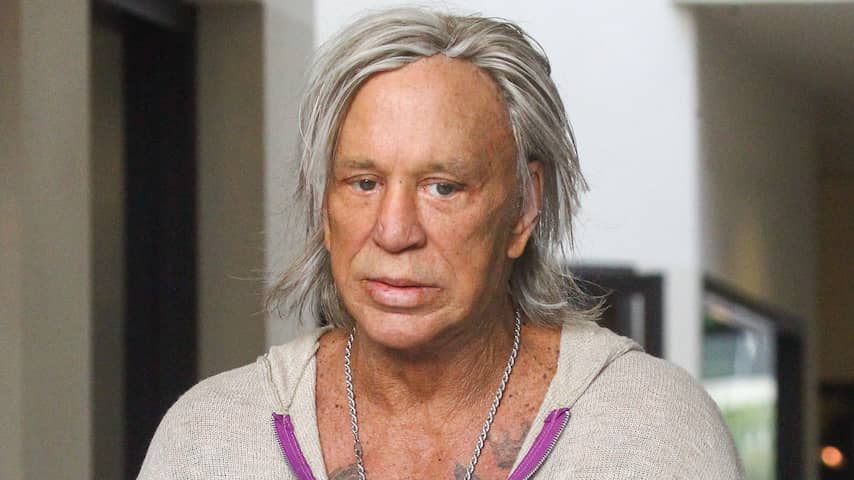 Micvkey Rourke Mickey Rourke uit huis gezet vanwege huurachterstand van ruim 50.000 ...
