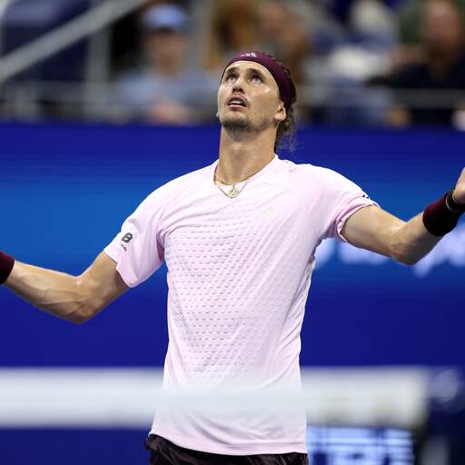 Illustratie bij: Zverev ontsnapt wéér in nachtduel US Open, Monfils (40) klaar op Grand Slams
