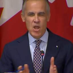 Video | Canadese premier krijgt zaal aan het lachen met imitatie van Trump
