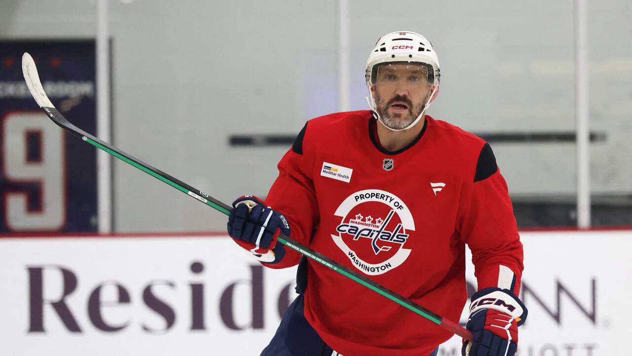 Foto bij Ongemak over Poetin-steun van ijshockeyvedette Ovechkin bij start NHL-seizoen