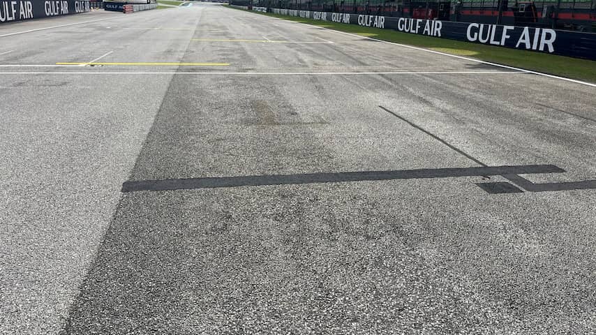 Foutje bij terugkeer F1 in Maleisië: poleposition op verkeerde plek geverfd