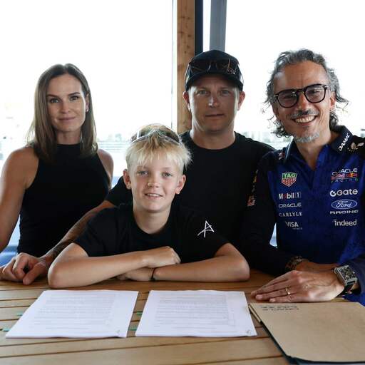 Illustratie bij: Red Bull pikt elfjarige zoon van Kimi Räikkönen op voor juniorenprogramma
