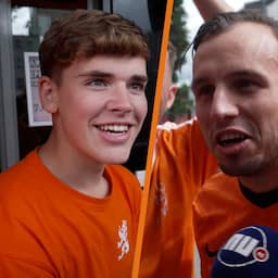 Video | Nieuwe generatie Oranjefans debuteert op EK: 'Koningsdag keer tien'