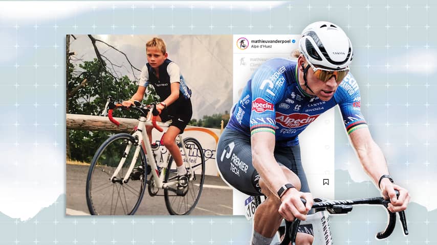 Van der Poel keert na 22 jaar terug op Alpe d'Huez: 'Eerste berg die ik beklom'