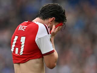 Fraaie reeks landskampioen Arsenal ten einde na forse nederlaag bij Brighton