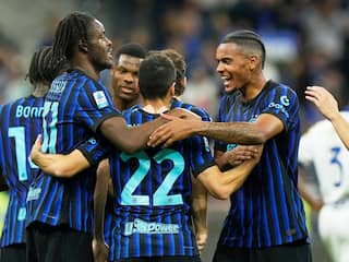 Met dit doelpunt stelt Internazionale het kampioenschap veilig
