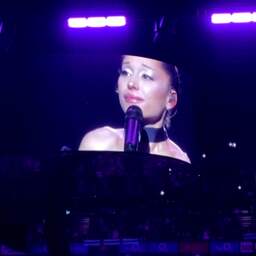 Video | Ariana Grande emotionally addresses fans after final tour performance