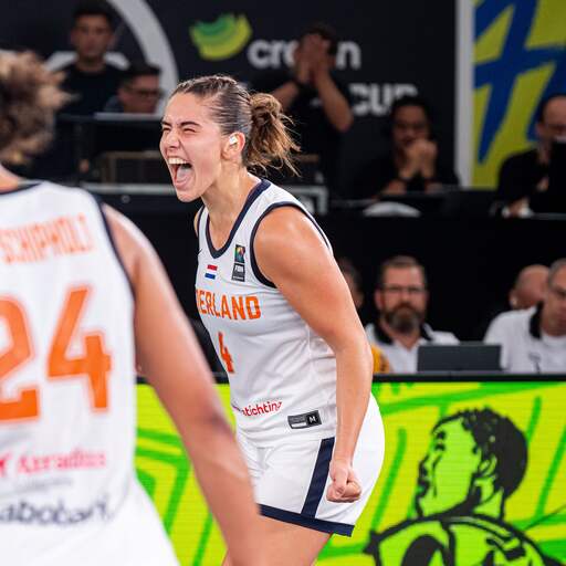 Illustratie bij: 3x3-basketbalsters prolongeren Europese titel, mannen verliezen finale