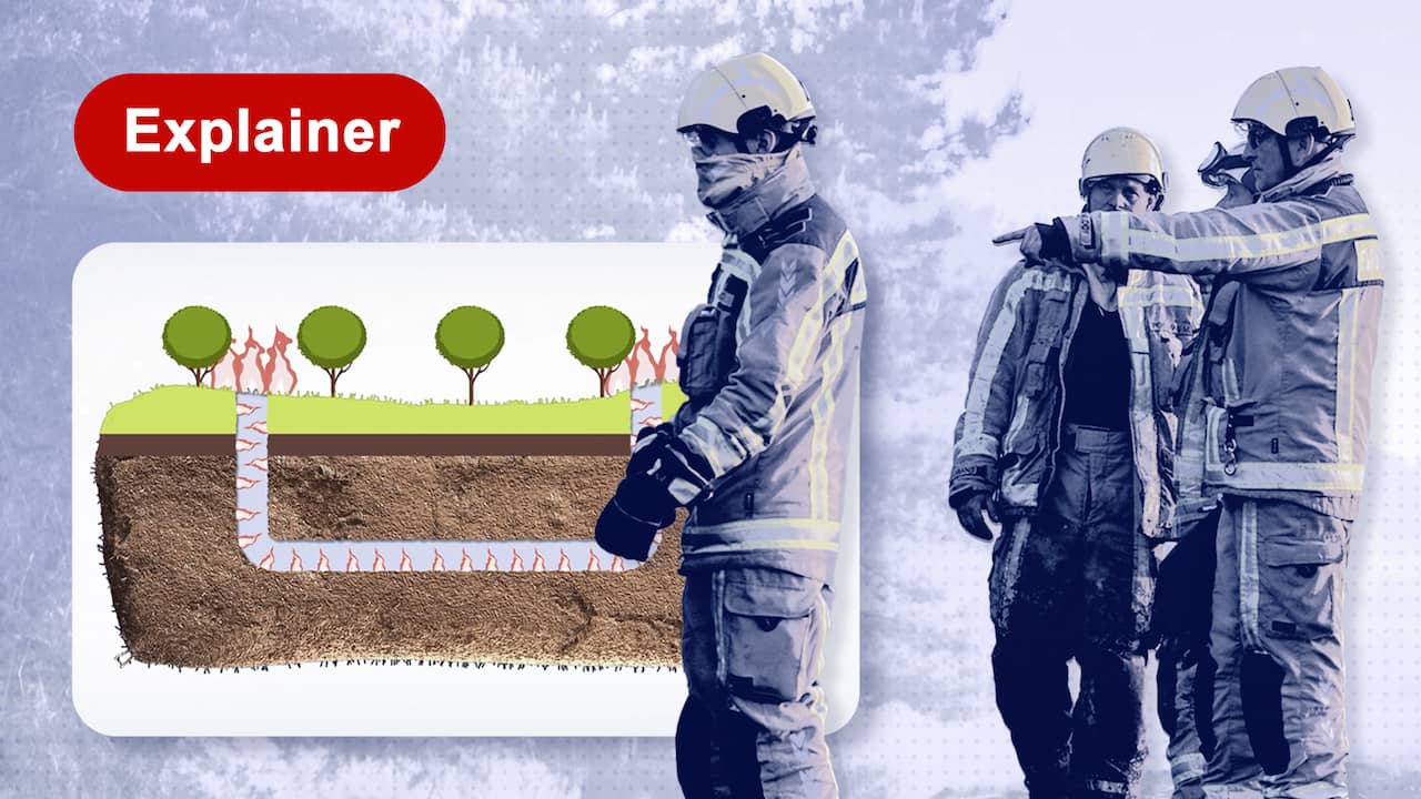 Hierom is grootste natuurbrand ooit in België moeilijk te blussen