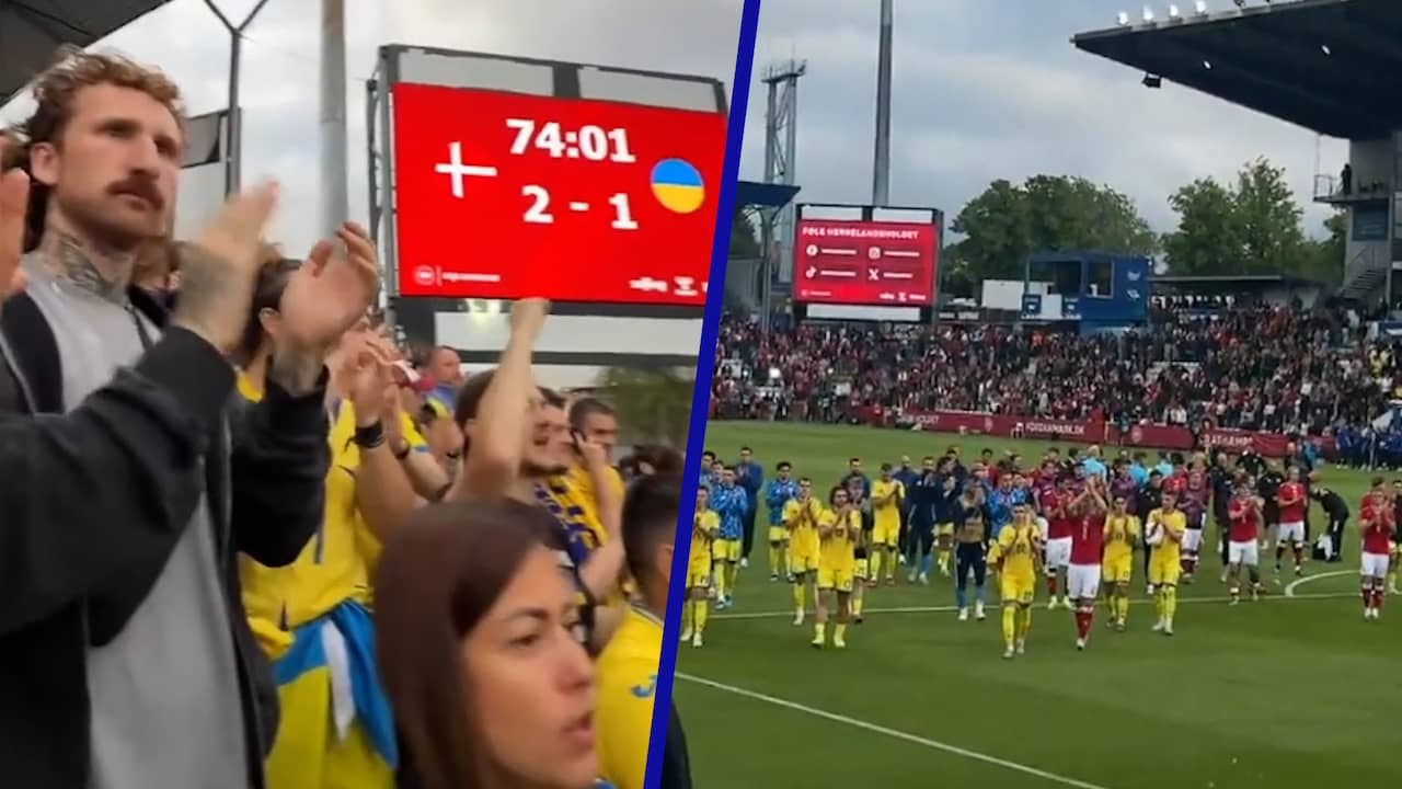 Fans scanderen naam Eriksen nadat Deen in elkaar is gezakt