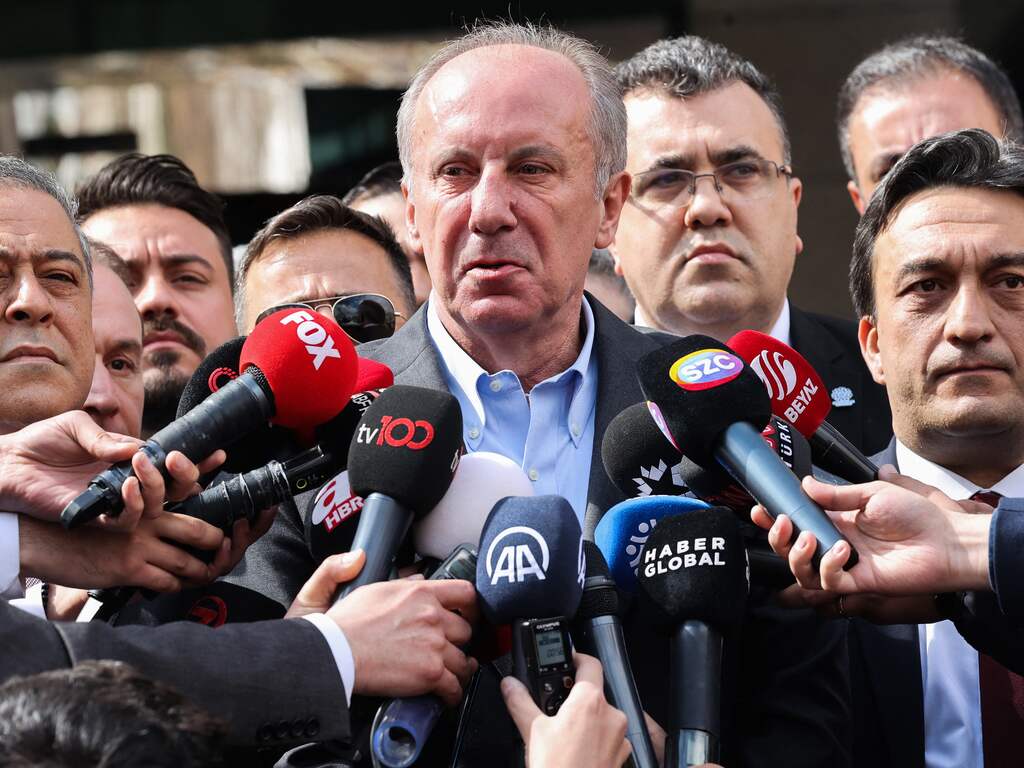 Ince stapt uit Turkse presidentsrace, Erdogan staat achter in peilingen