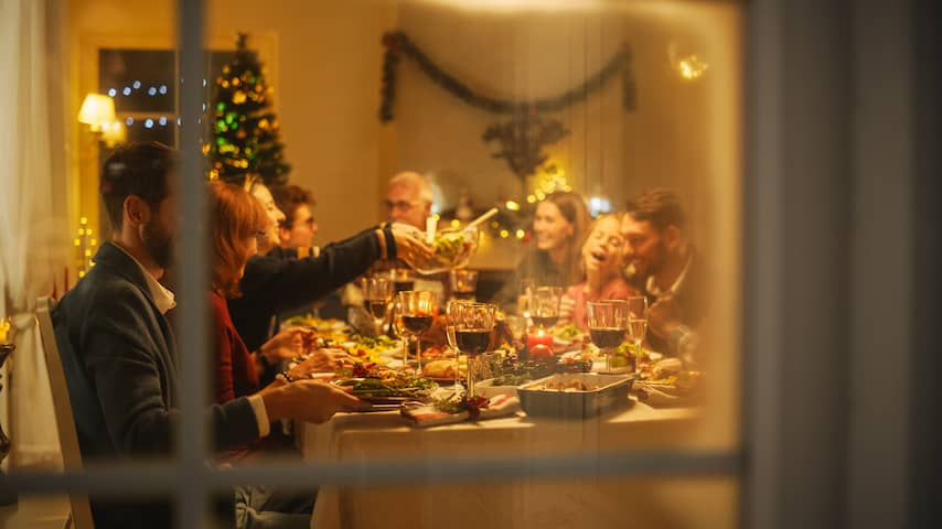 Een kerstdiner is niet voor iedereen leuk: 'Bang dat ik moet overgeven