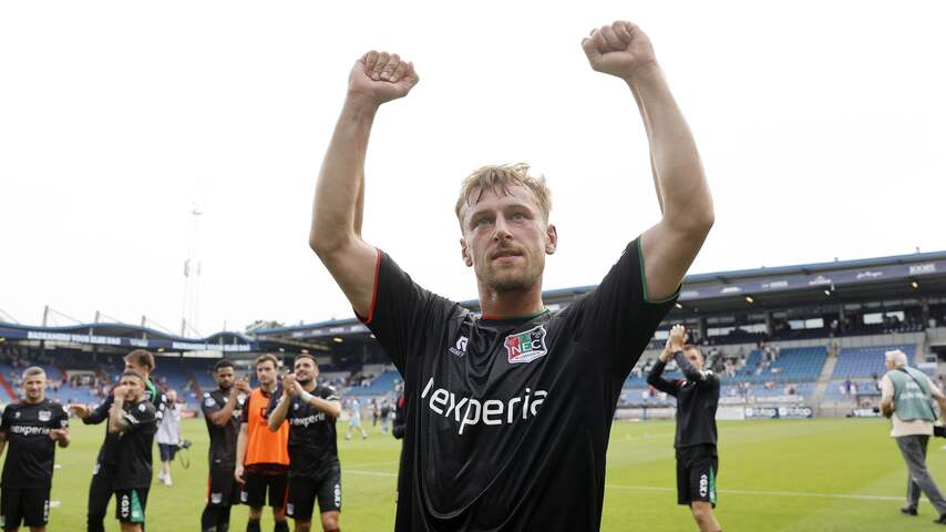 NEC wint ruim bij Willem II voor duels met Bodø/Glimt, Fortuna klopt Cambuur