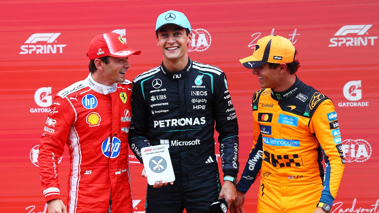 Live F1 | Russell spreekt van 'eenmansrace' na sprintzege Zandvoort