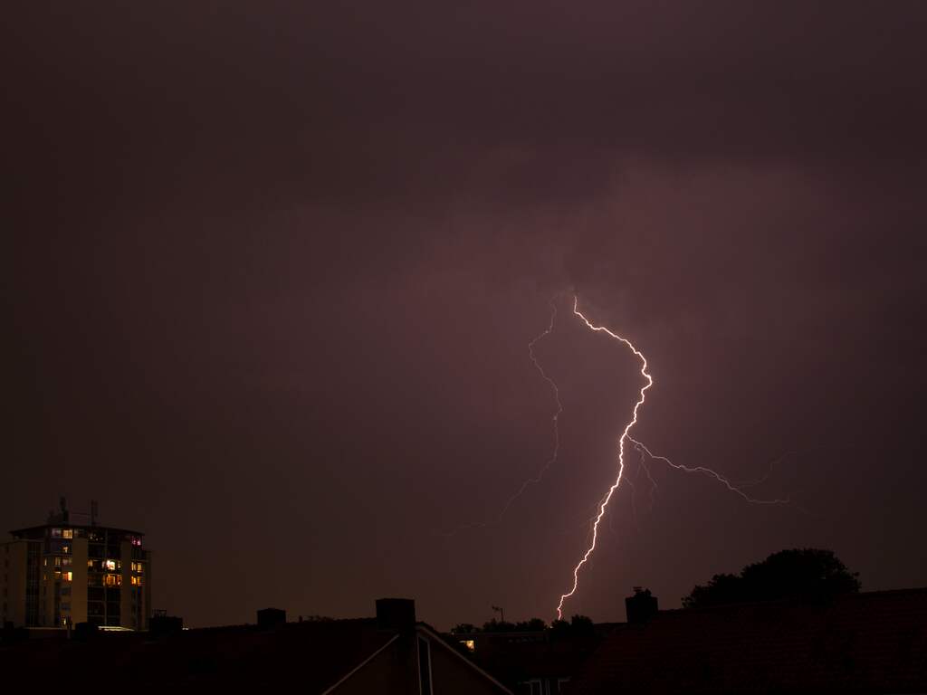 Onweer boven Breda