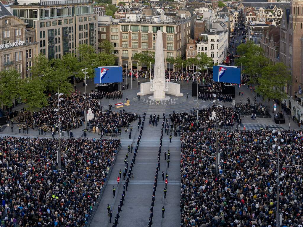 Zes aanhoudingen rond Nationale Dodenherdenking, Dam als vanouds vol