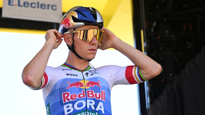 Evenepoel houdt voetjes op de grond in Tour: 'Pogacar is ver buiten mijn bereik'