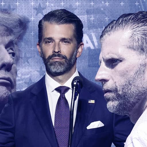 Illustratie bij: Explainer | Dit is hoe Trumps AI-race zijn familie rijker maakt