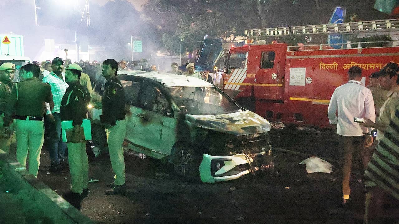 Meerdere doden door explosie in auto bij toeristisch Rode Fort in New Delhi