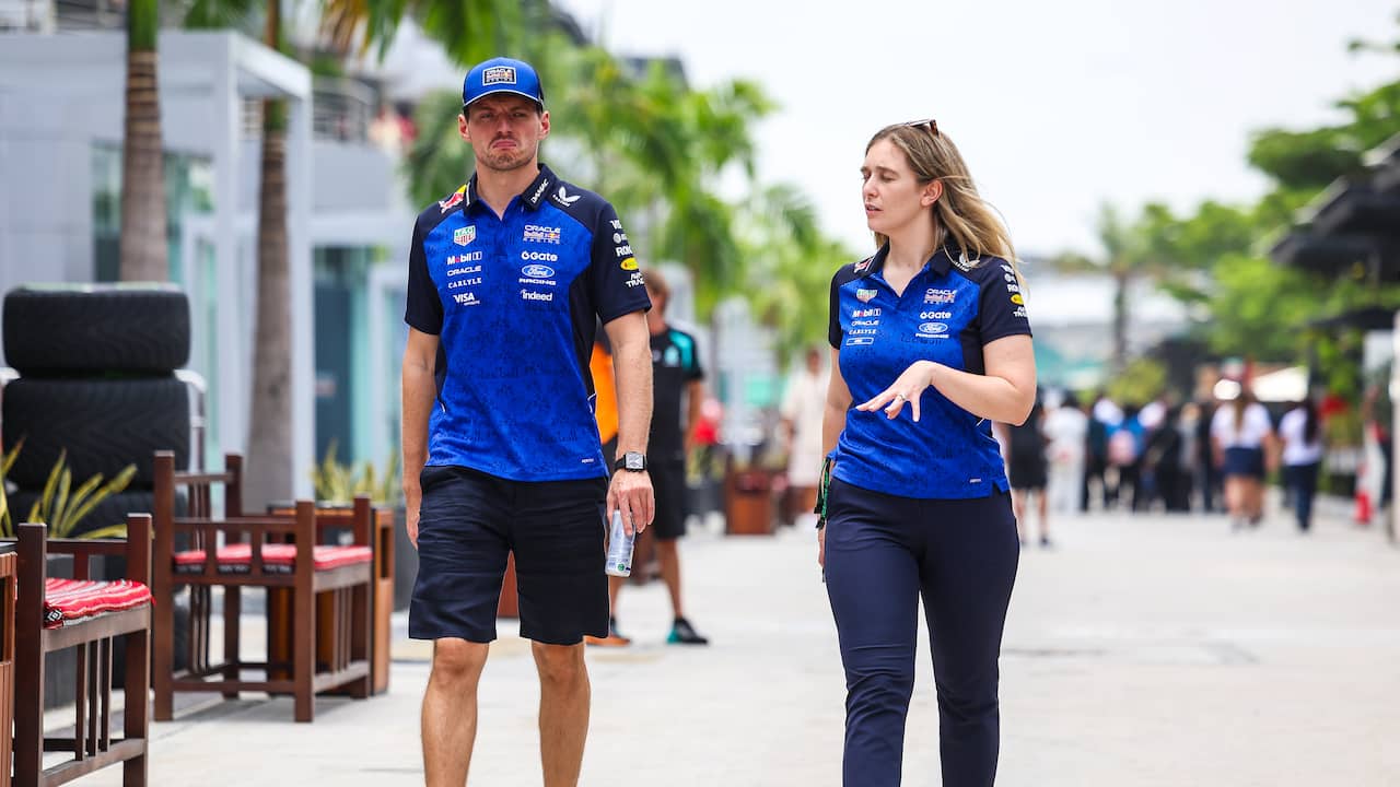 Foto bij Verstappen heeft als doel dit jaar één race te winnen: 'Probeer alles wat ik kan'