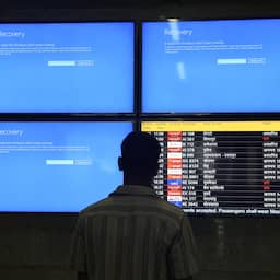 Nog geen 1 procent van alle Windows-computers werd getroffen door storing