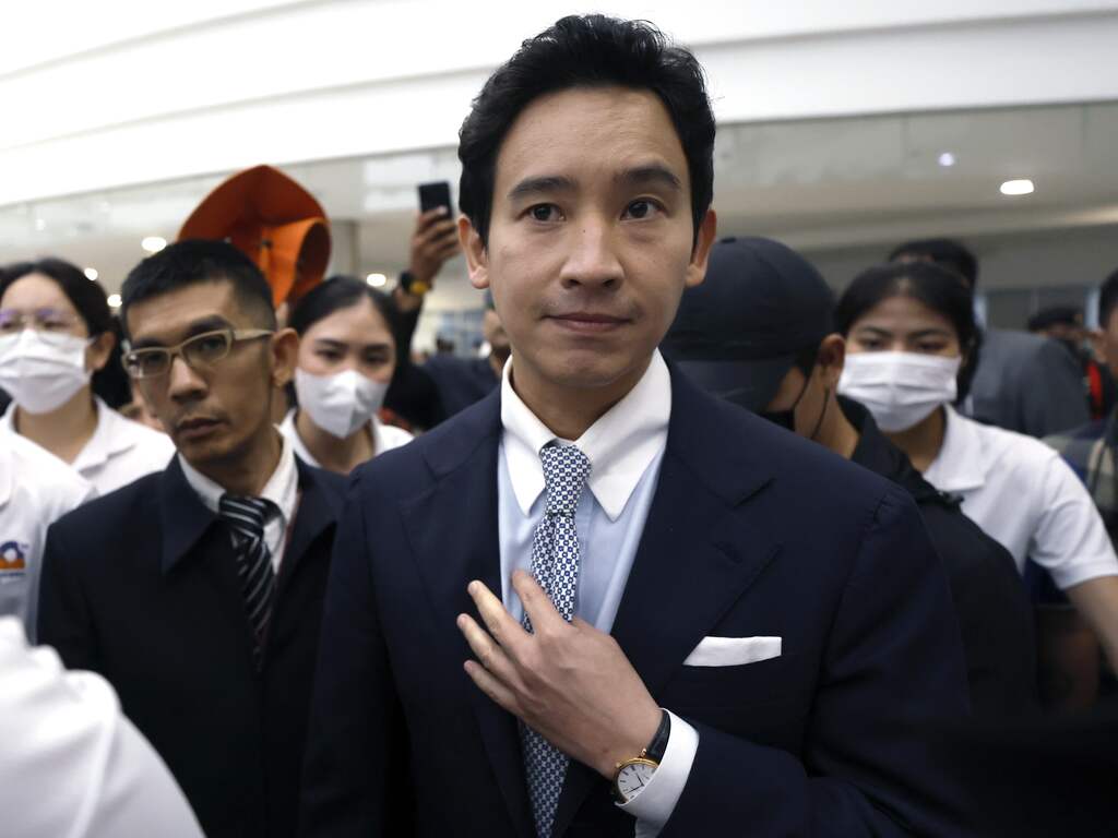 Partijleider van Move Forward Pita Limjaroenrat