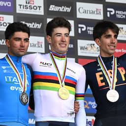 Ryan Gal stunt met WK-titel tijdrijden voor beloften en treedt in voetsporen Boom