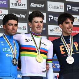 Ryan Gal stunt met WK-titel tijdrijden voor beloften en treedt in voetsporen Boom