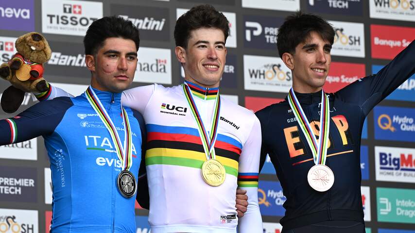 Ryan Gal stunt met WK-titel tijdrijden voor beloften en treedt in voetsporen Boom