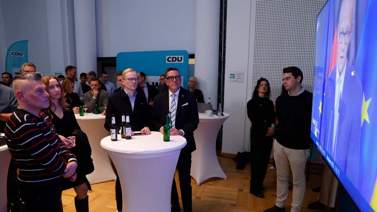 Foto bij Grote klap voor CDU in Duitse deelstaatverkiezingen, AfD lijkt de grootste