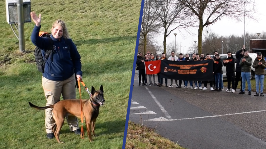 Turkse jongeren klappen bij terugkomst reddingsteam: 'Helden'