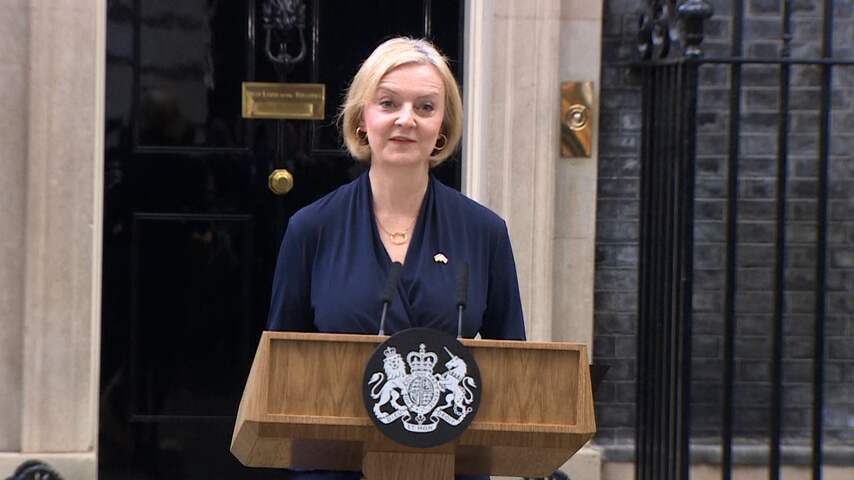 Bekijk de speech van Truss na haar opstappen als Britse premier