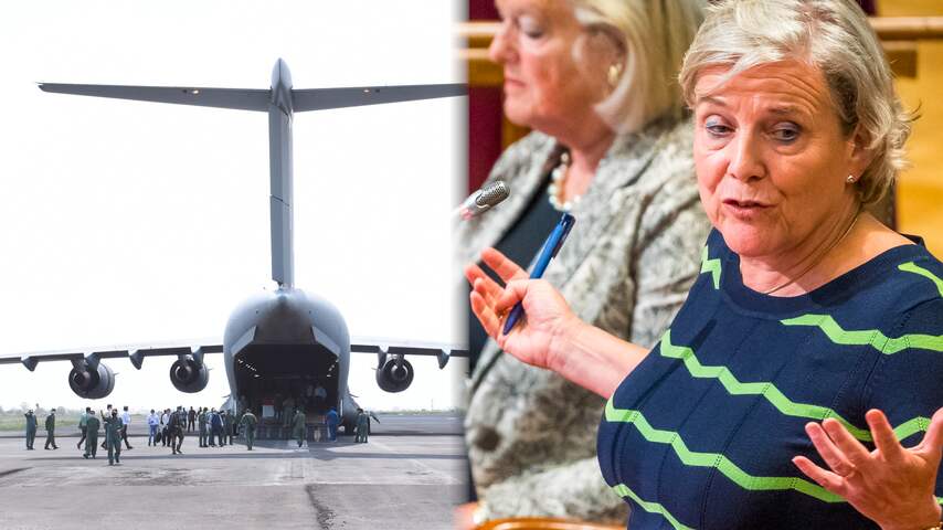 Demissionair defensieminister: '35 Nederlanders uit Kaboel onderweg naar Tbilisi'