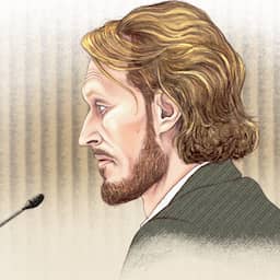 Stroompiek wijst op nachtelijke activiteit van Clen V. terwijl vrouw dood in bad lag