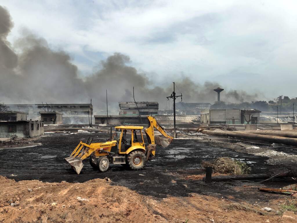 Brand bij oliereservoir op Cuba geblust, vier doden en nog veertien vermisten