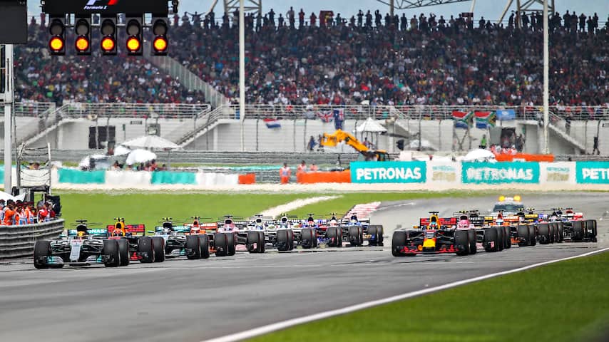 Formule 1 in oktober naar Maleisië als vervanger afgelaste GP Bahrein