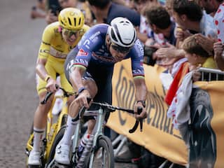 Bijna 1,2 miljoen Nederlanders zien Van der Poel slotrit Tour de France winnen