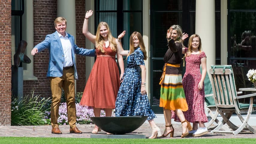 De Koning op vakantie