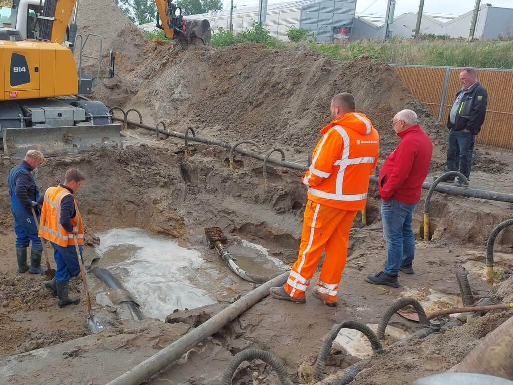 Inwoners van Deventer kunnen na zo'n 16 uur hun wc weer doorspoelen