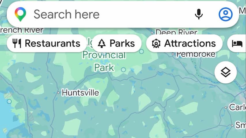 Foto bij Google Maps noemt Ontariomeer voor Amerikaanse gebruikers nu Amerikameer