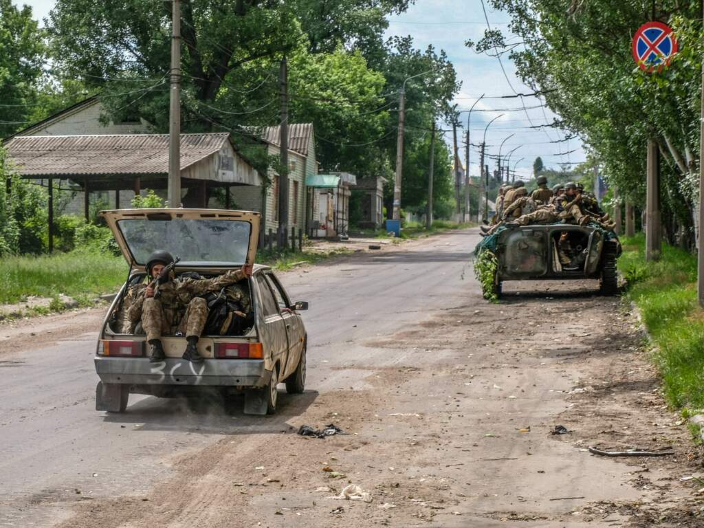 Oekraïne in minderheid in Severodonetsk, burgers schuilen in fabriek