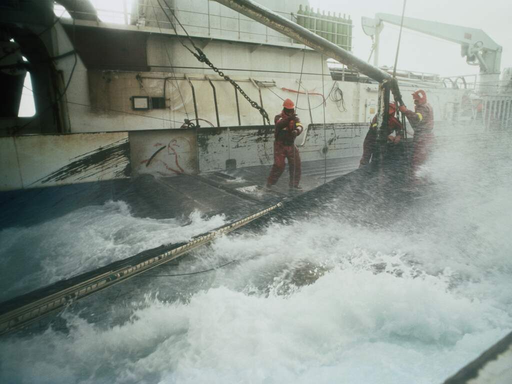Misselijk marinepersoneel of omvaren? Zo dealen schepen met orkanen