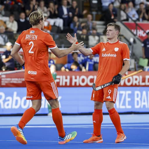 Hockeyers voorkomen blamage op WK door late opleving tegen Japan