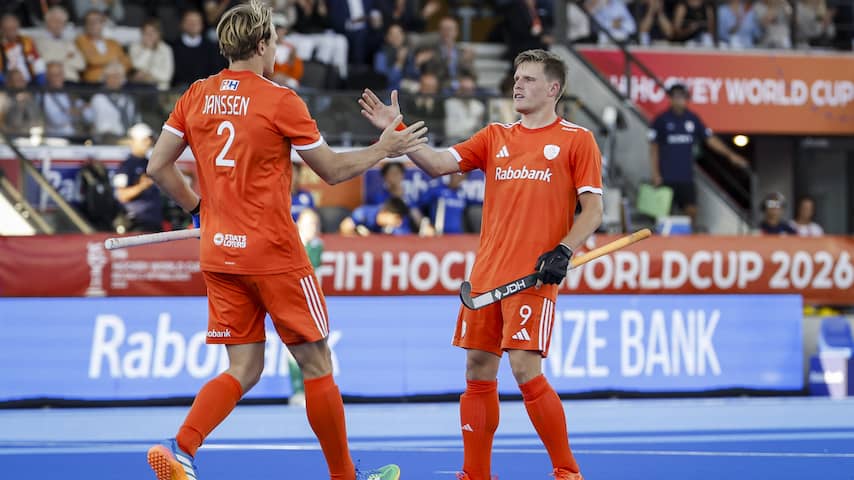 Hockeyers voorkomen blamage op WK door late opleving tegen Japan